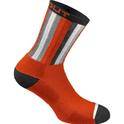 Calze invernali Dotout Stripe - Arancio Fluo