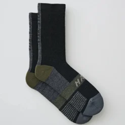 Calze Maap Alt_Road Merino - Nero verde