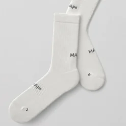 Calze Maap Essentials Print - Bianco