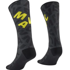 Calze Mavic Aksium Graphic - Nero giallo