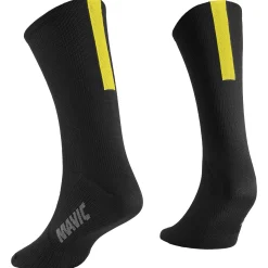 Calze Mavic Essential High - Nero giallo