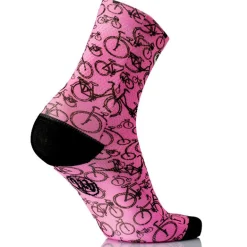 Calze MBwear Fun Bike - Rosa