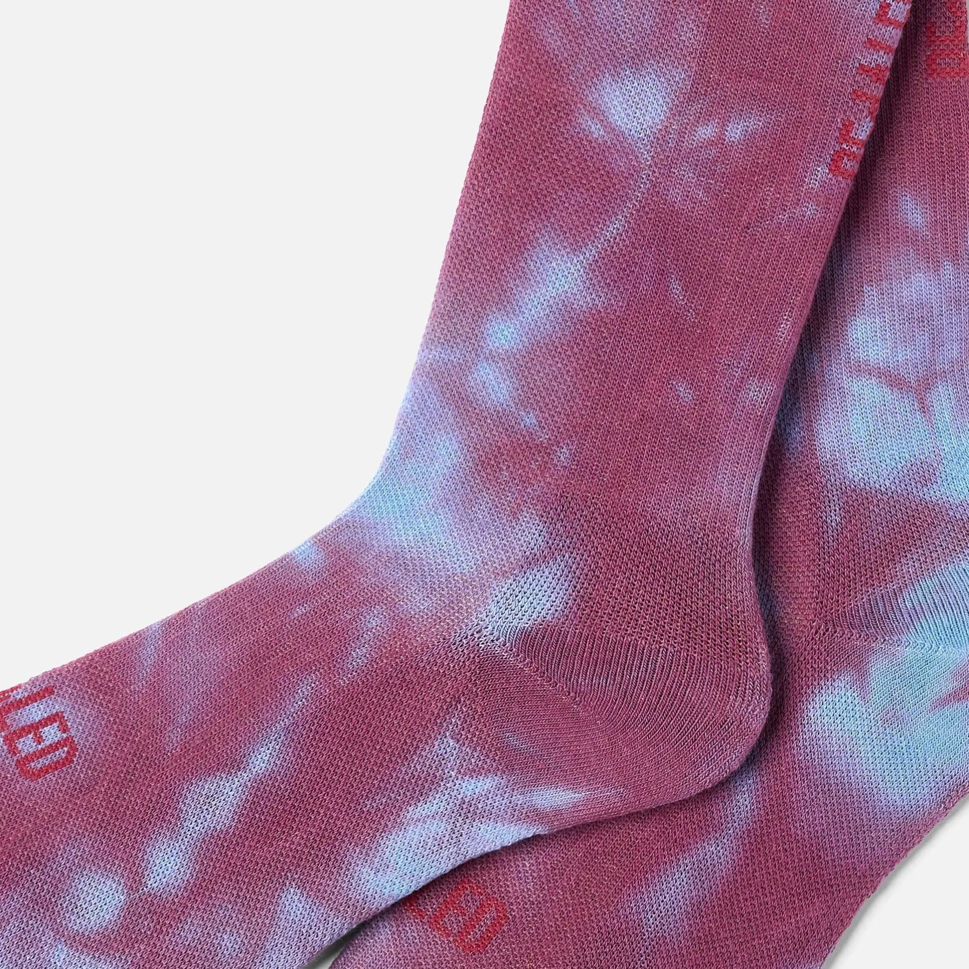 Calze Pedaled Element Tie Dye - Azzurro