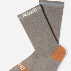 Calze Pedaled Odyssey Merino Reflective - Grigio