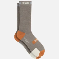 Calze Pedaled Odyssey Merino Reflective - Grigio