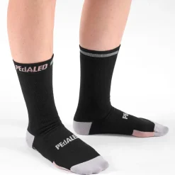 Calze Pedaled Odyssey Merino - Nero