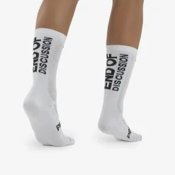 Calze Pinarello Lightweight End of Discussion - Bianco