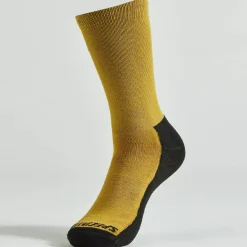 Calze Specialized Primaloft Lightweight Tall Logo - Oro