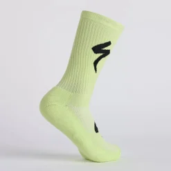 Calze Specialized Techno MTB Tall - Verde fluo