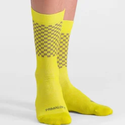Calze Sportful Checkmate Primaloft - Giallo