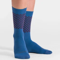 Calze Sportful Checkmate Primaloft - Blu