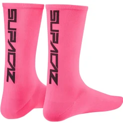 Calze Supacaz SupaSox Straight Up SL - Rosa