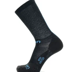 Calze UYN Cycling Aero Winter - Nero blu