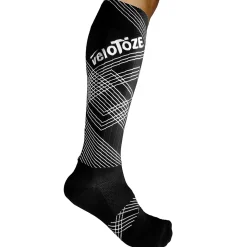 Calze VeloToze Aero Extra Extra Tall - Nero
