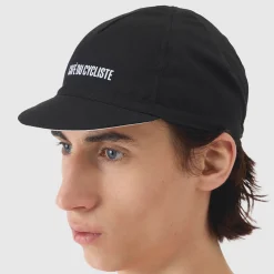 Cappellino Cafe du Cycliste Gapette - Nero