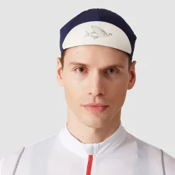 Cappellino Cafe du Cycliste Gapette - Blu