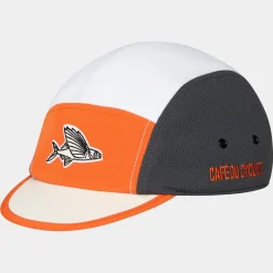 Cappellino Cafe du Cycliste Gravel - Arancio