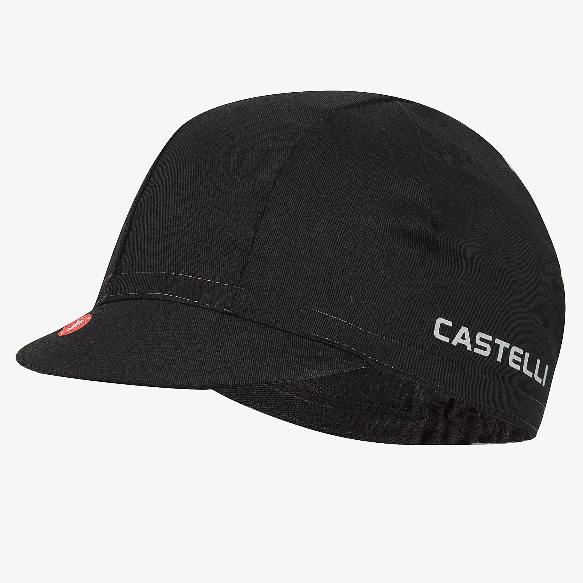 Cappellino Castelli Logo - Nero