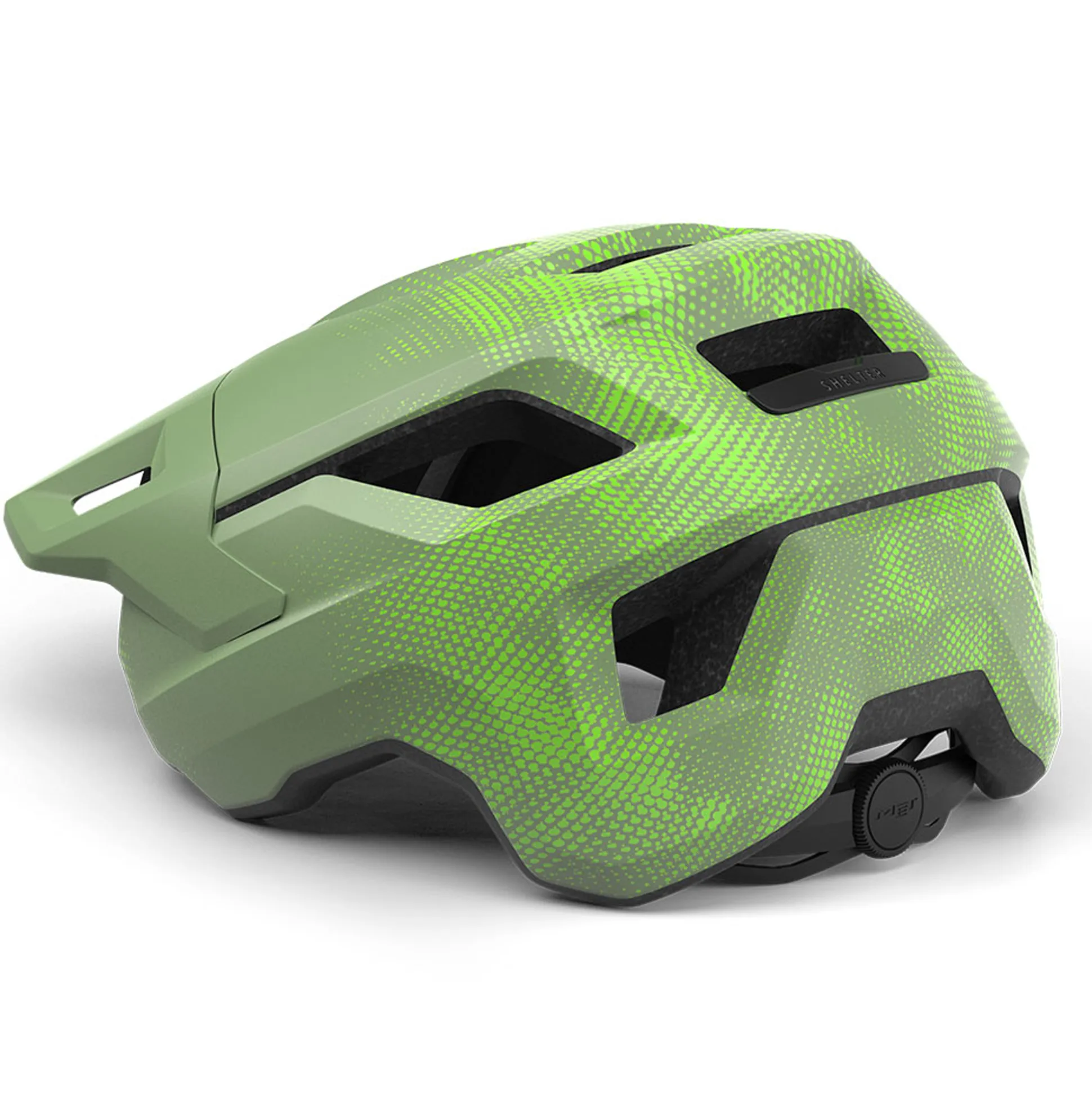 Casco bambino Met Shelter - Verde