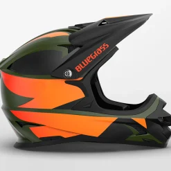 Casco Bluegrass Intox - Verde arancio