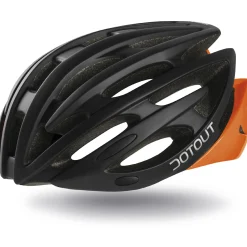 Casco DotOut Shoy - Nero arancio