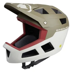 Casco Endura SingleTrack Full Face Mips - Verde