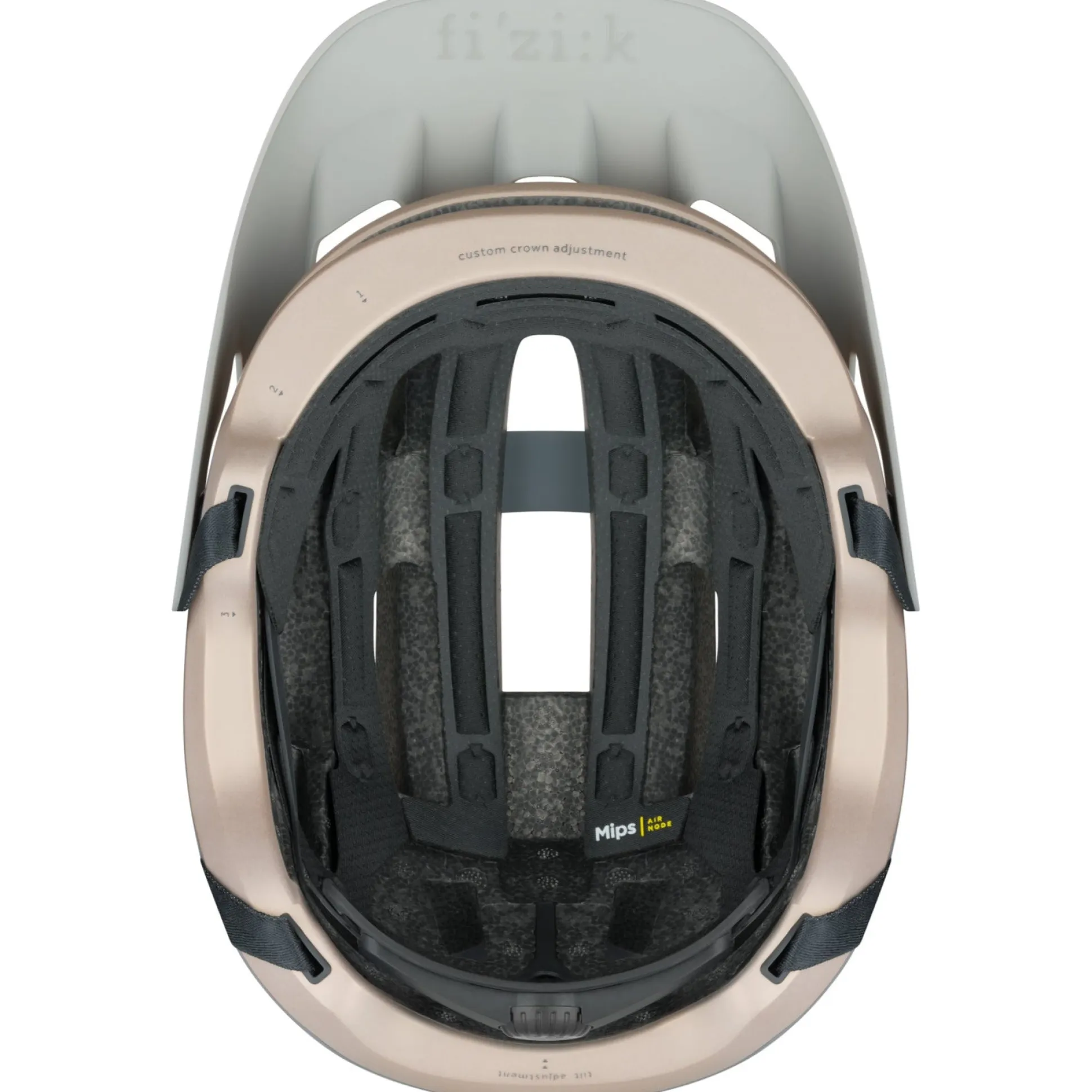Casco Fizik Kassis - Marrone