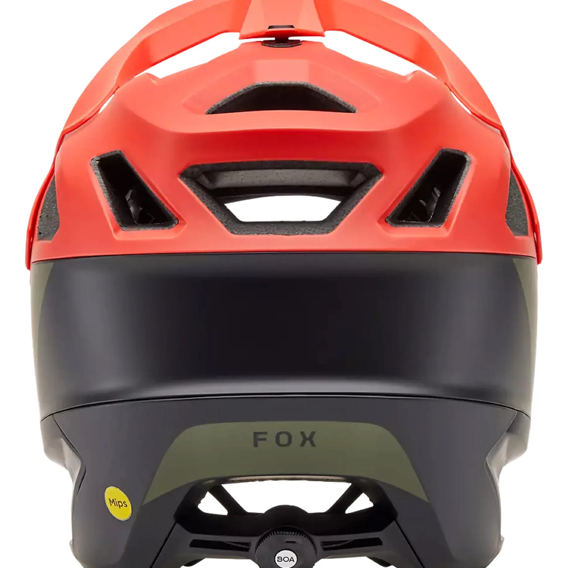 Casco Fox Dropframe Pro Mips - Arancio nero
