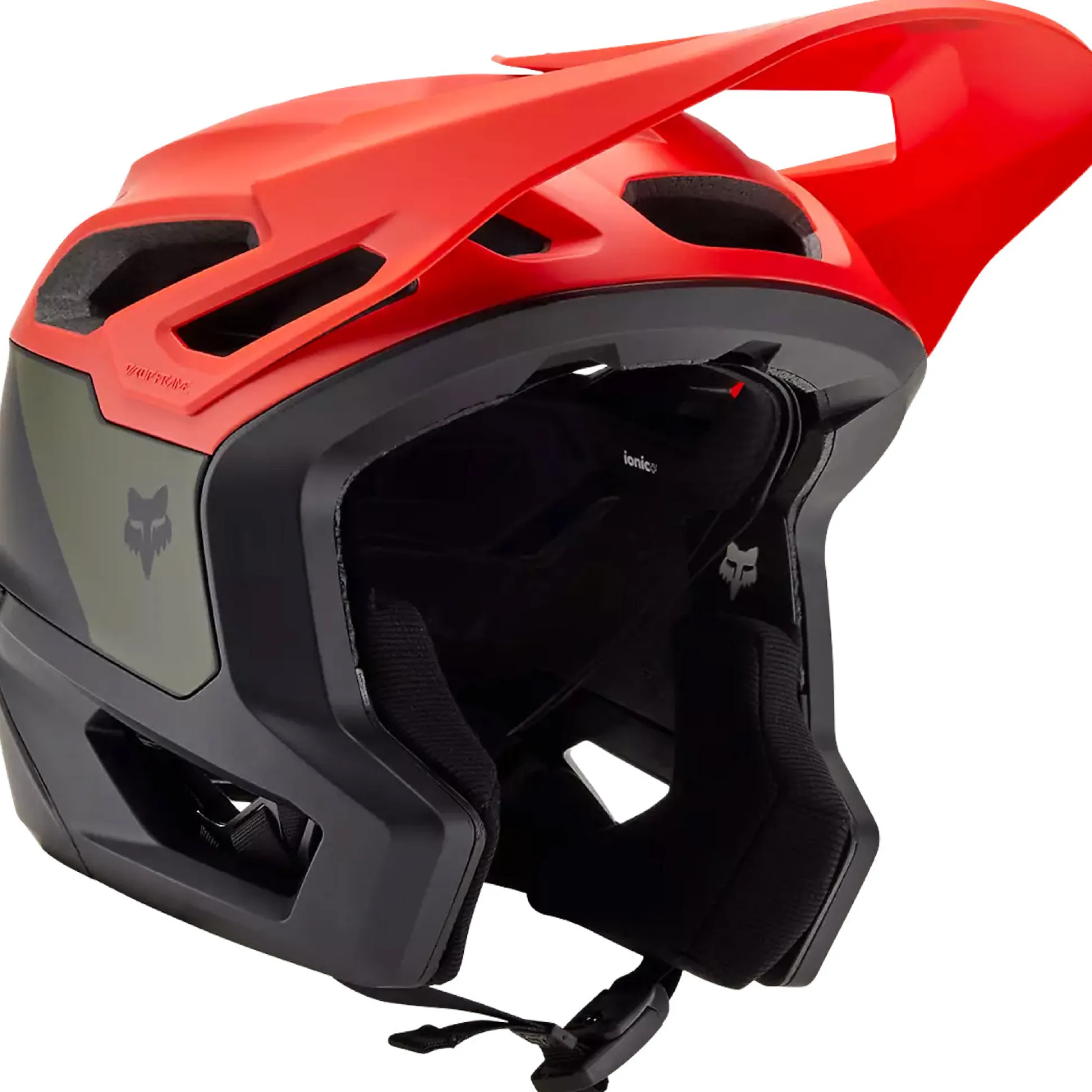 Casco Fox Dropframe Pro Mips - Arancio nero