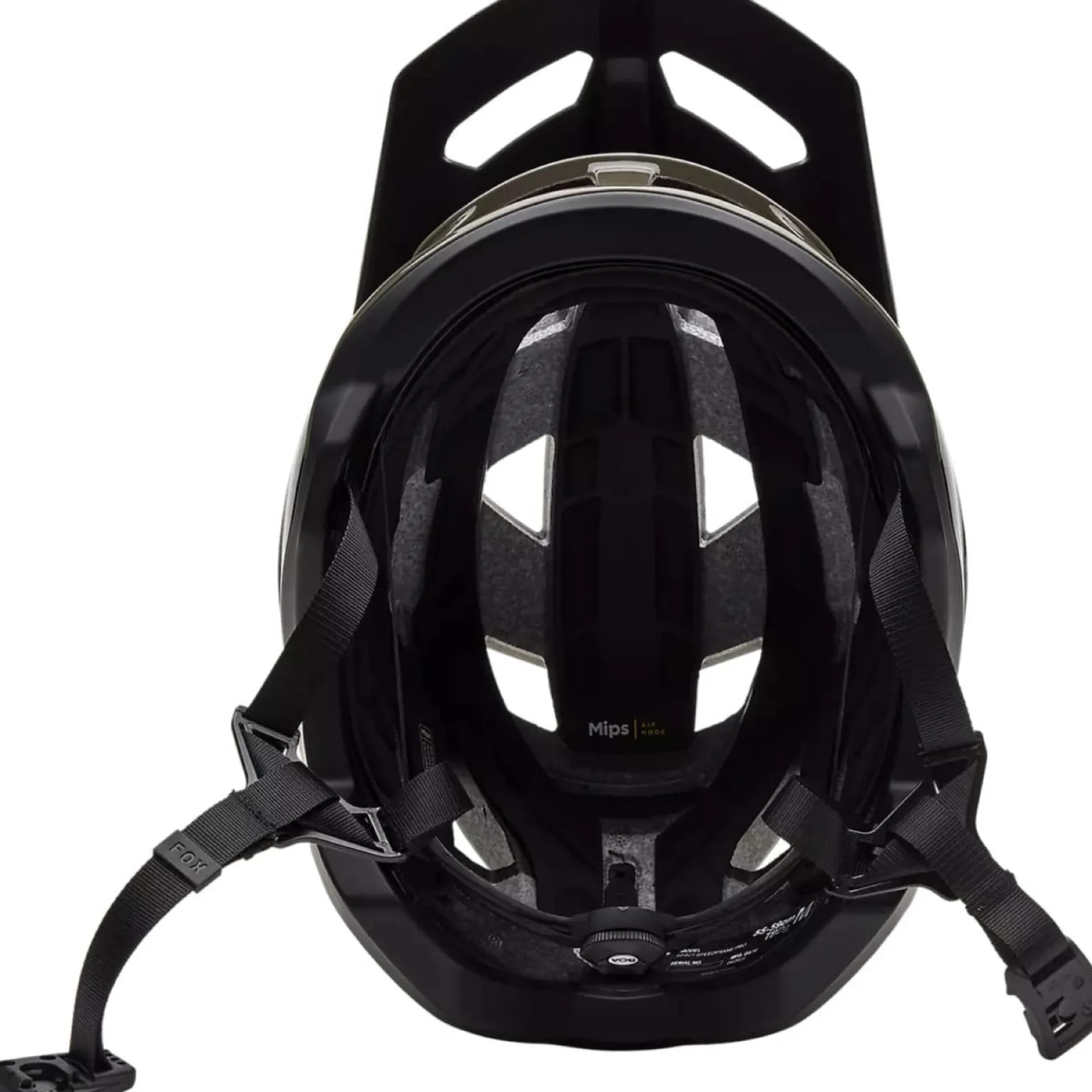 Casco Fox Speedframe Pro Backfade - Nero