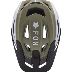 Casco Fox Speedframe Pro Greg Minnaar - Bianco verde