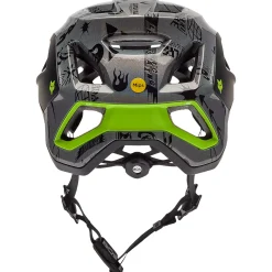 Casco Fox Speedframe Pro Lunar - Nero giallo