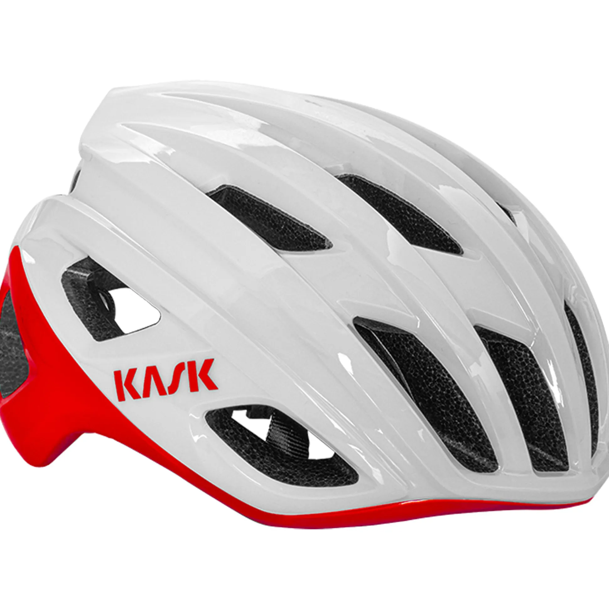 Casco Kask Mojito 3 - Bianco rosso