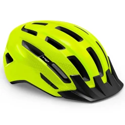 Casco Met Downtown - Giallo fluo