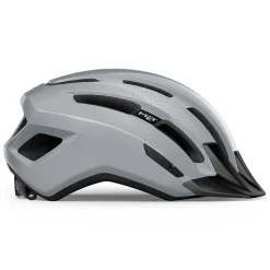 Casco Met Downtown - Grigio lucido