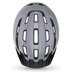 Casco Met Downtown - Grigio lucido