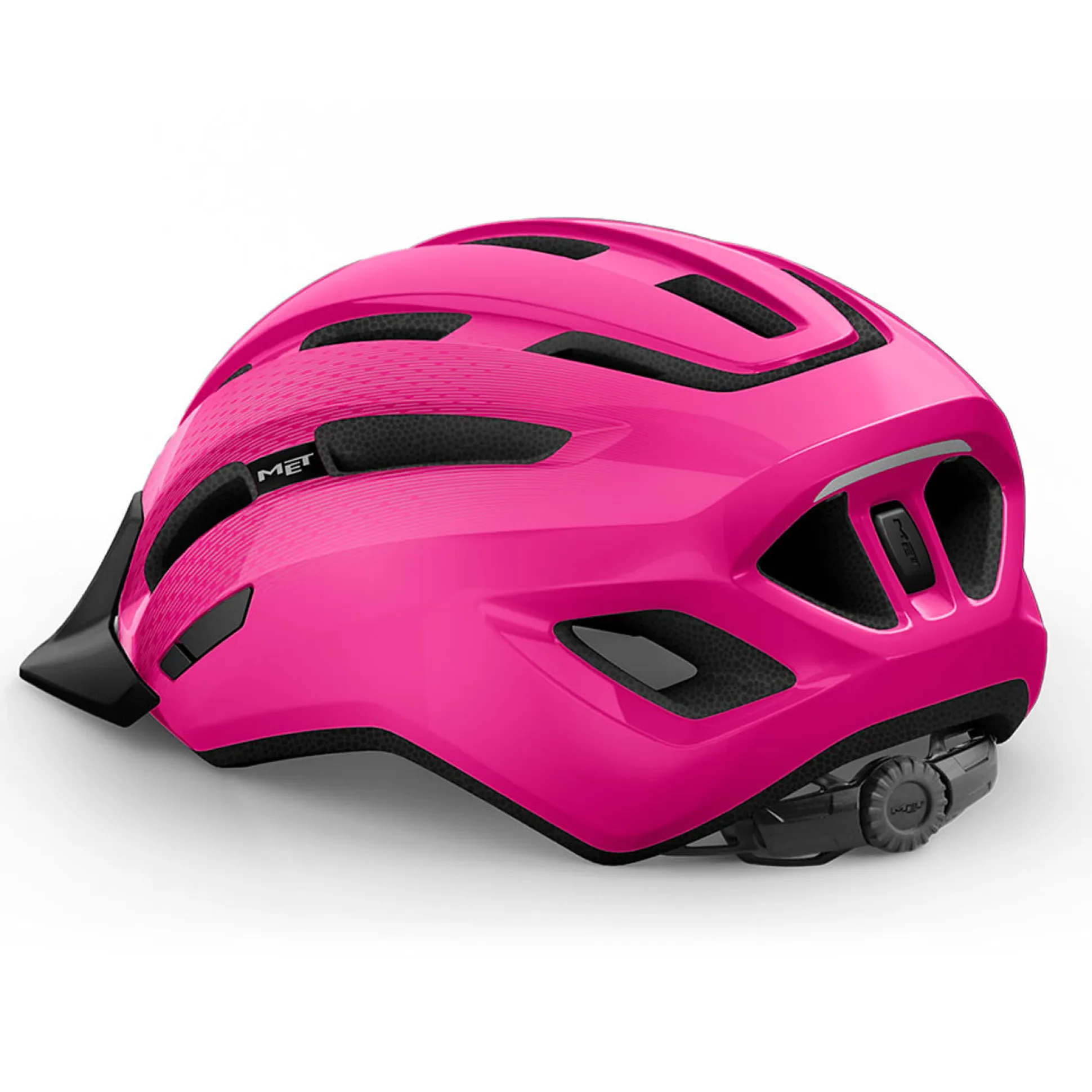 Casco Met Downtown - Rosa lucido