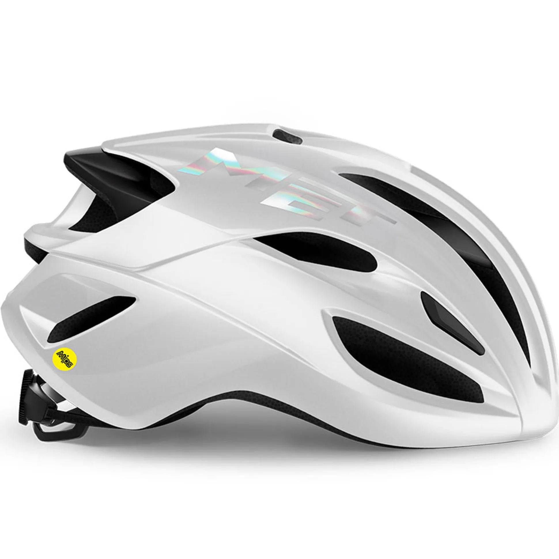 Casco Met Rivale Mips - Bianco grigio