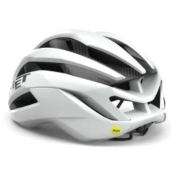 Casco Met Trenta 3K Carbon Mips - Bianco lucido