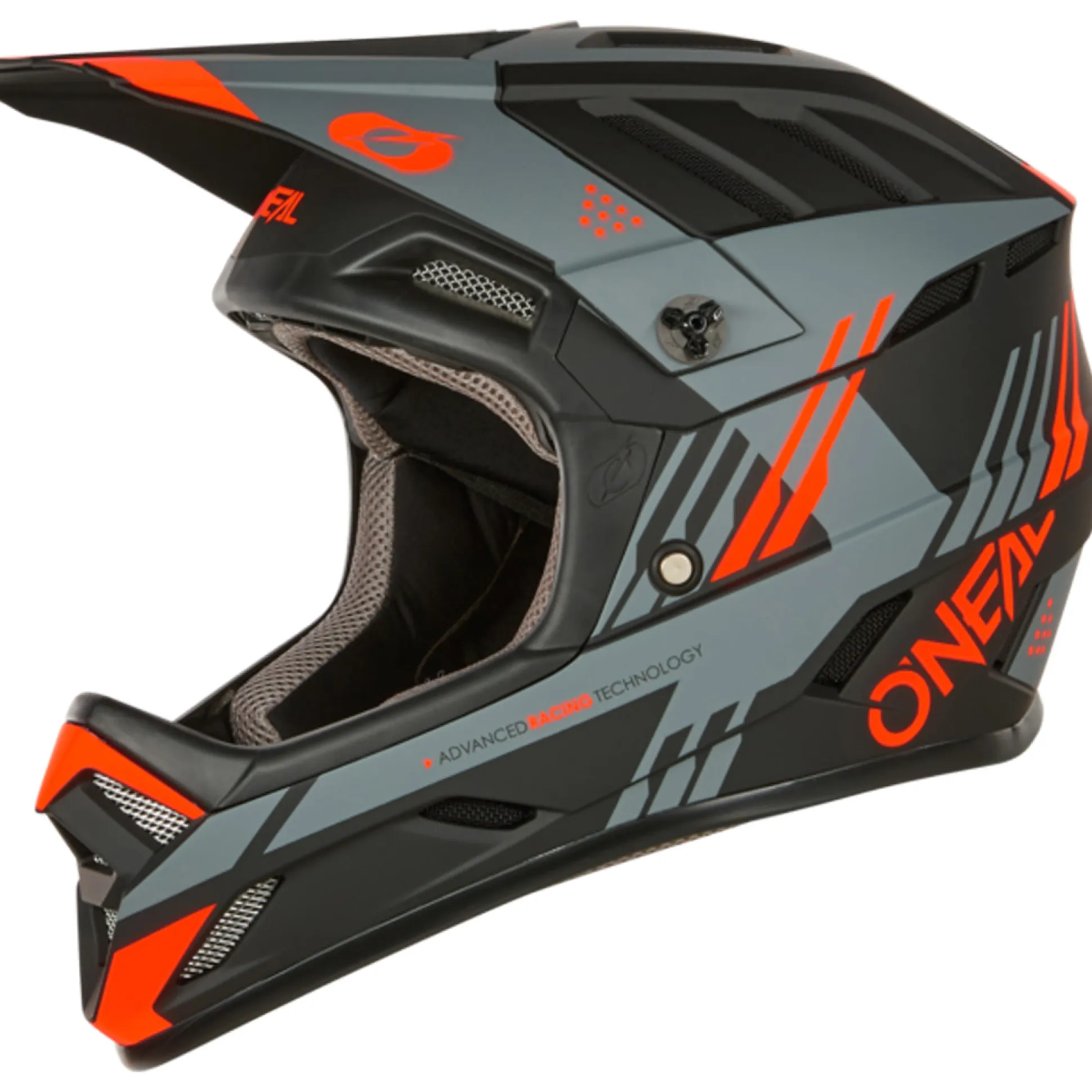 Casco O'neal Backflip Strike - Nero grigio