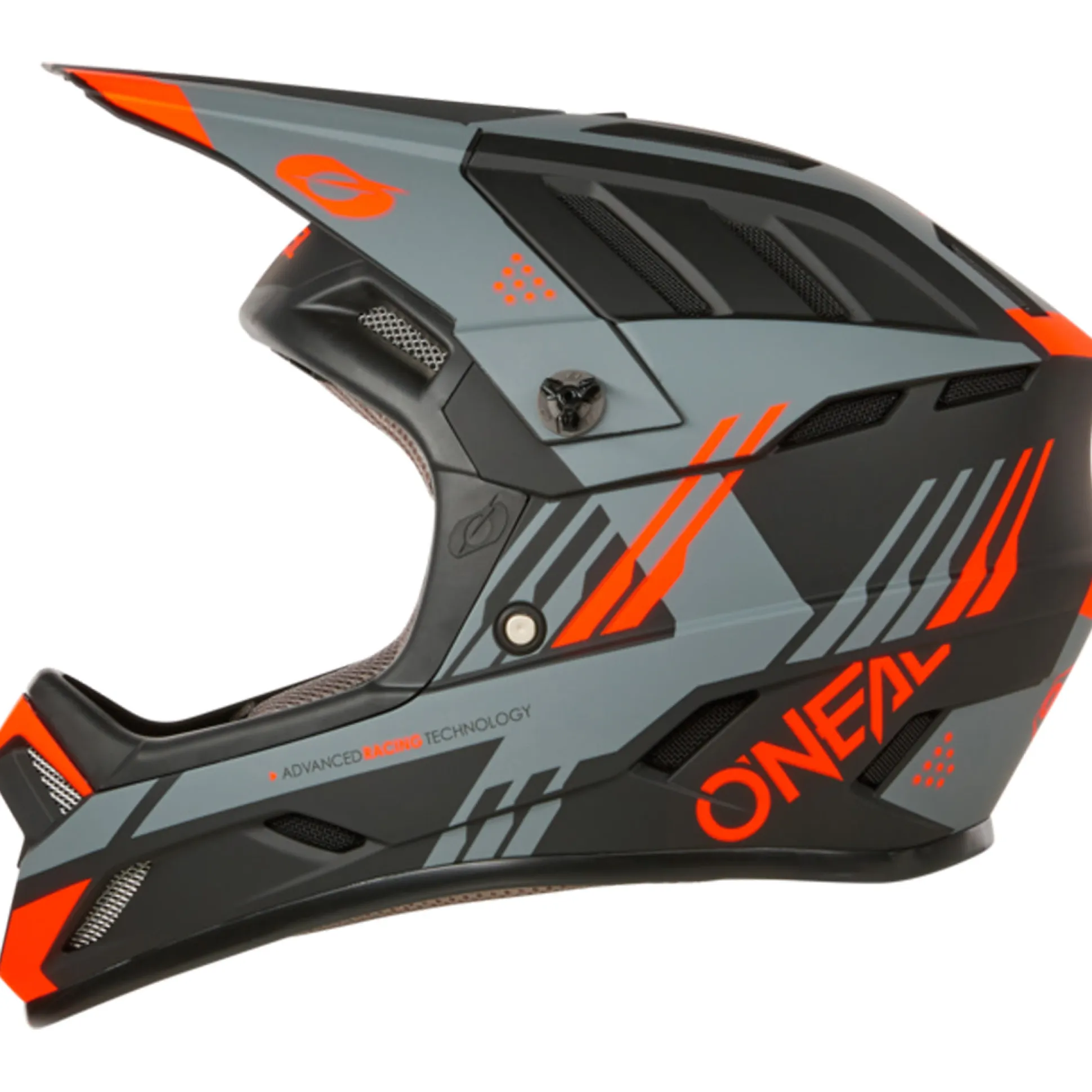 Casco O'neal Backflip Strike - Nero grigio