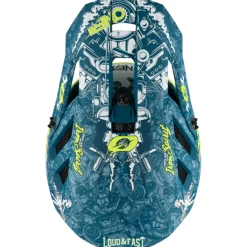 Casco O'neal Blade Polyacrylite HR - Blu verde