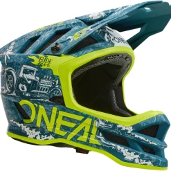 Casco O'neal Blade Polyacrylite HR - Blu verde
