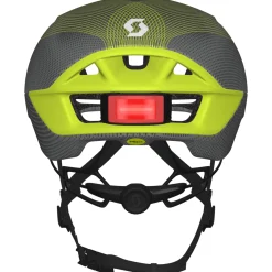 Casco Scott Cadence Plus - Grigio giallo