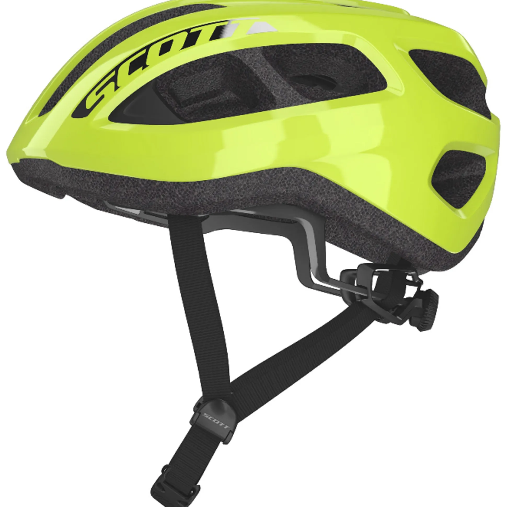 Casco Scott Supra Road - Giallo fluo
