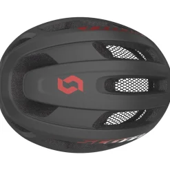Casco Scott Supra Road - Grigio rosso