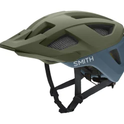Casco Smith Session Mips - Verde grigio