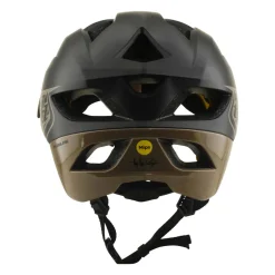 Casco Troy Lee Designs Flowline - Nero marrone