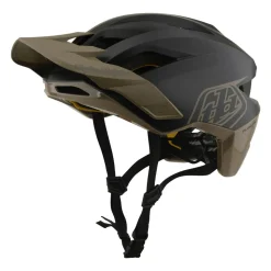 Casco Troy Lee Designs Flowline - Nero marrone