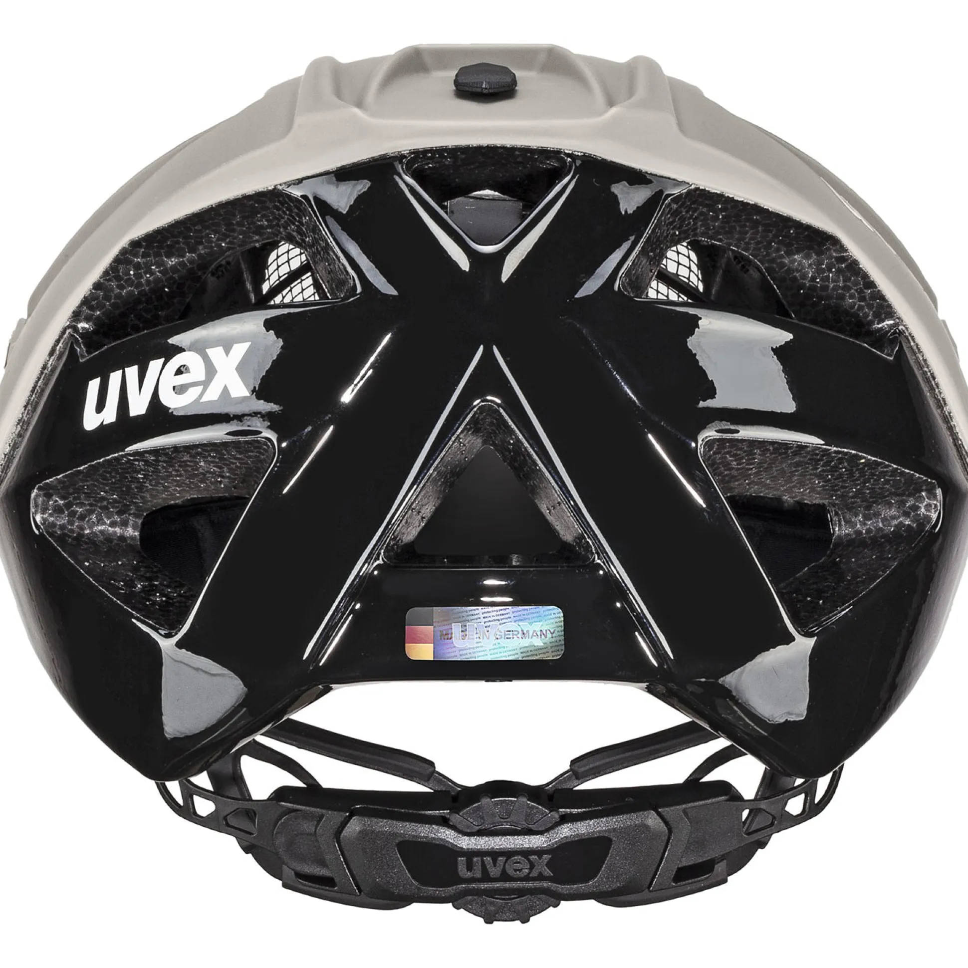 Casco Uvex Quatro CC - Beige nero